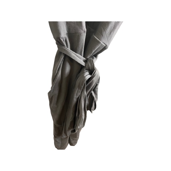 WILFRED GREY WRAP DRESS - Picture 3 of 5